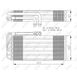 Oro kondicionieriaus garintuvas  NRF 36064