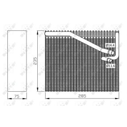 Oro kondicionieriaus garintuvas  NRF 36081