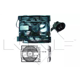 Radiatoriaus ventiliatorius  NRF 47211