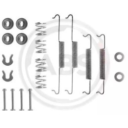 Stabdžių trinkelių priedų komplektas  A.B.S. 0522Q