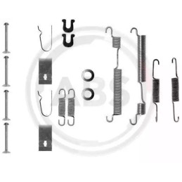 Stabdžių trinkelių priedų komplektas  A.B.S. 0653Q