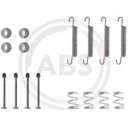 Stovėjimo stabdžių trinkelių priedų komplektas  A.B.S. 0711Q