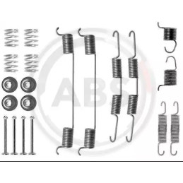 Stabdžių trinkelių priedų komplektas  A.B.S. 0724Q