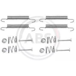 Stovėjimo stabdžių trinkelių priedų komplektas  A.B.S. 0791Q