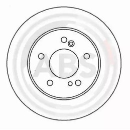 Stabdžių diskas  A.B.S. 16450