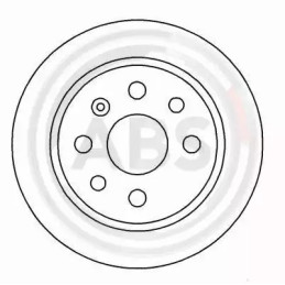 Stabdžių diskas  A.B.S. 16488