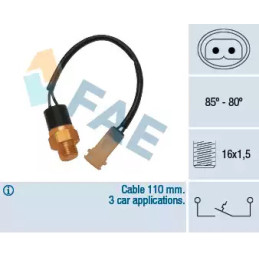 Radiatoriaus ventiliatoriaus temperatūros jungiklis  FAE 36110