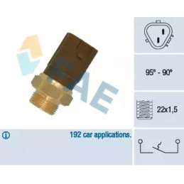 Radiatoriaus ventiliatoriaus temperatūros jungiklis  FAE 36720