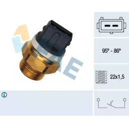 Radiatoriaus ventiliatoriaus temperatūros jungiklis  FAE 37570