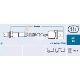 Lambda jutiklis  FAE 75357