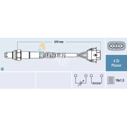 Lambda jutiklis  FAE 77154