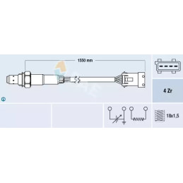 Lambda jutiklis  FAE 77167