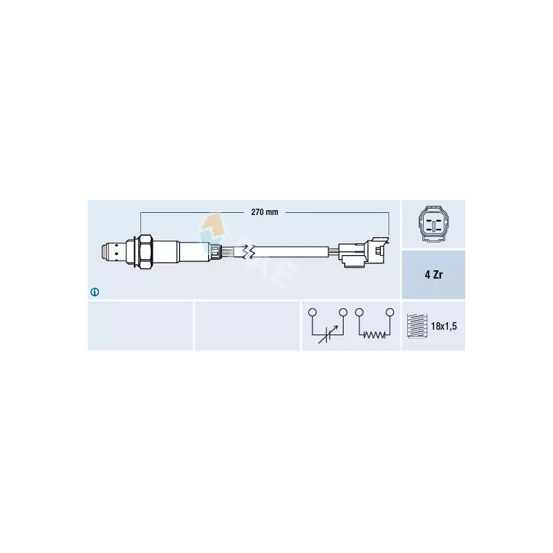 Lambda jutiklis  FAE 77296