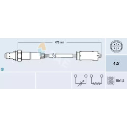 Lambda jutiklis  FAE 77326