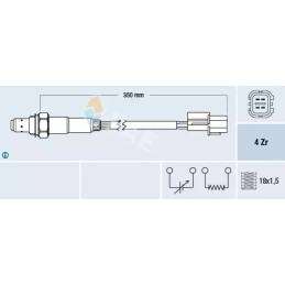 Lambda jutiklis  FAE 77343
