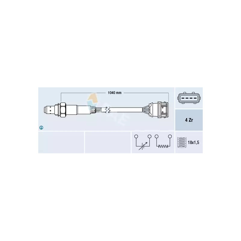 Lambda jutiklis  FAE 77373