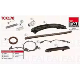 Pavaros grandinės komplektas  FAI AutoParts TCK170