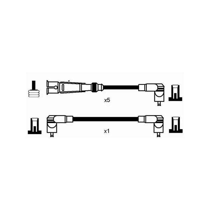 Uždegimo laidų komplektas  NGK 0511