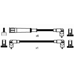 Uždegimo laidų komplektas  NGK 0576
