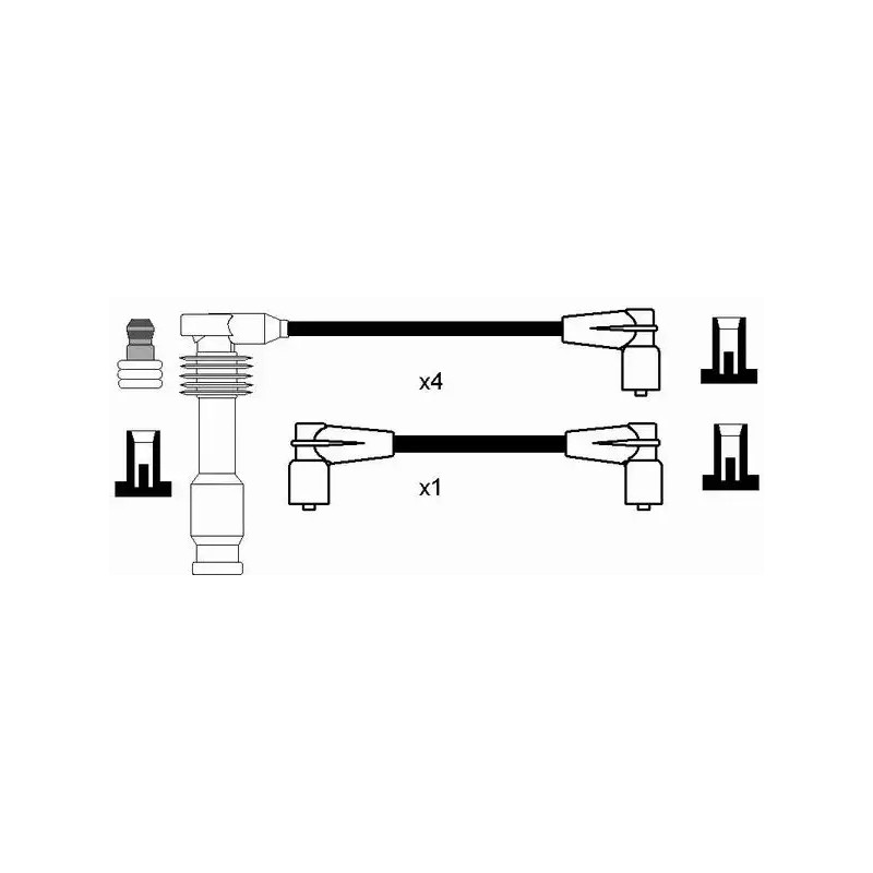 Uždegimo laidų komplektas  NGK 0769