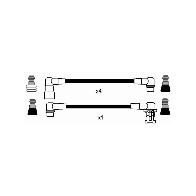Uždegimo laidų komplektas  NGK 2993