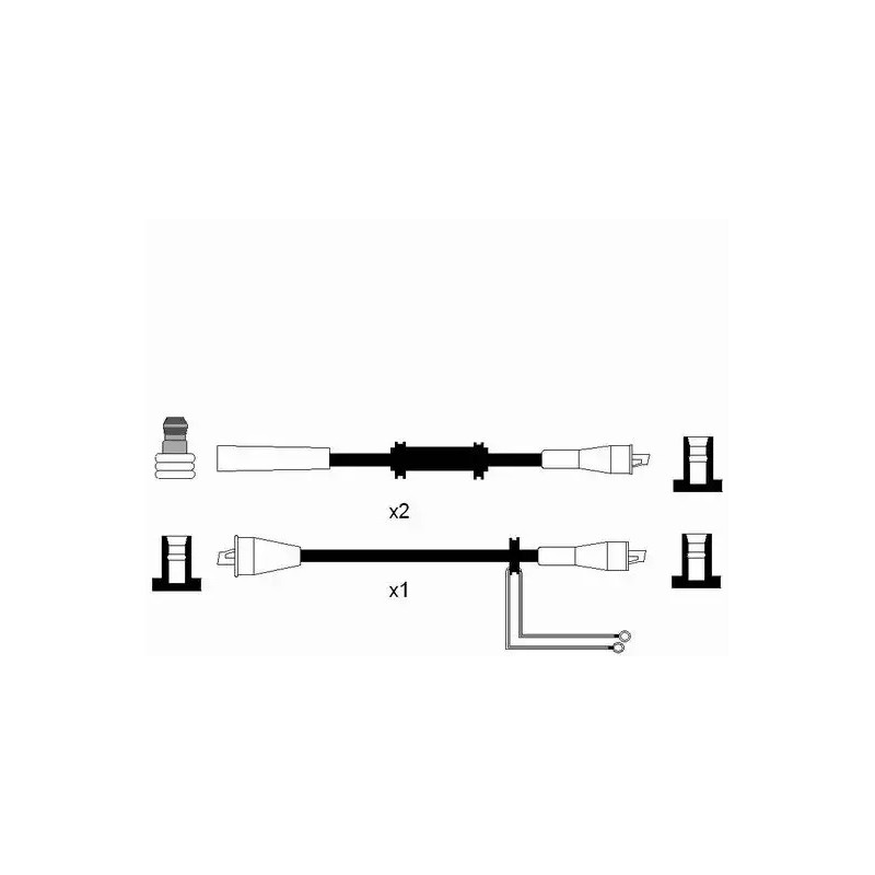 Uždegimo laidų komplektas  NGK 6980