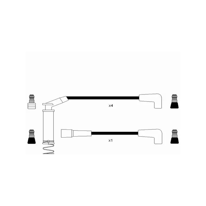 Uždegimo laidų komplektas  NGK 6990