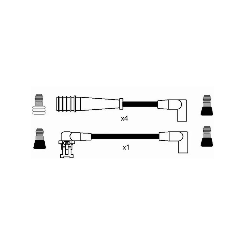 Uždegimo laidų komplektas  NGK 7151