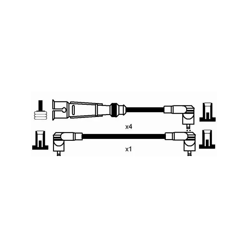 Uždegimo laidų komplektas  NGK 7313