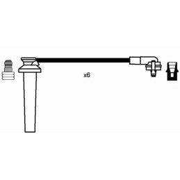 Uždegimo laidų komplektas  NGK 7701