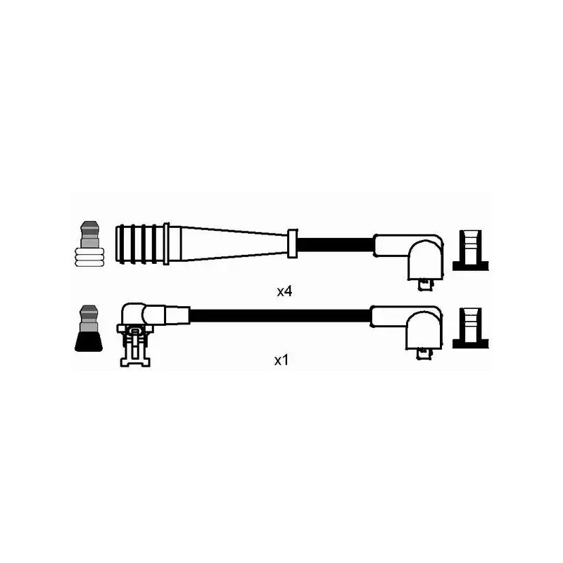 Uždegimo laidų komplektas  NGK 8470
