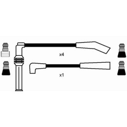 Uždegimo laidų komplektas  NGK 8467