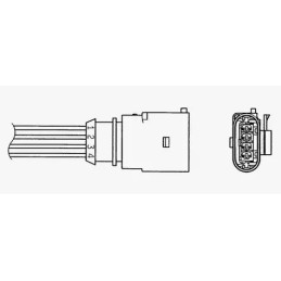 Lambda jutiklis  NGK 90405
