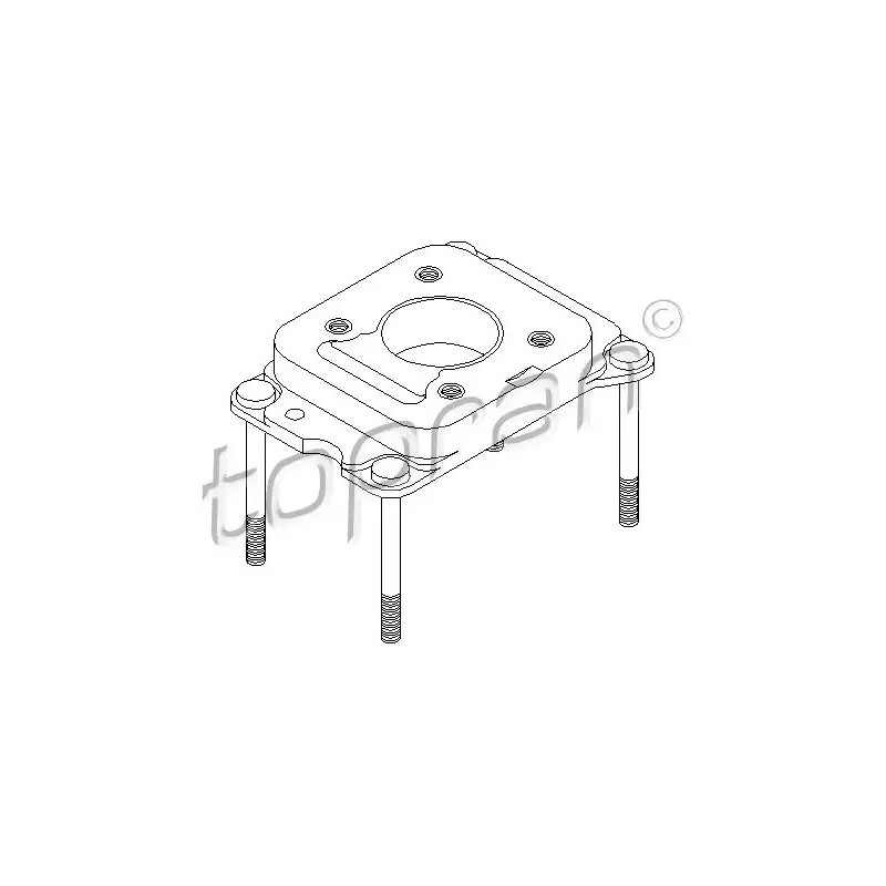 Karbiuratoriaus jungė  TOPRAN 100 621