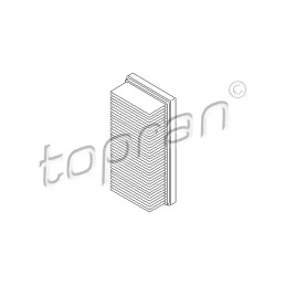 Oro filtras  TOPRAN 101 037