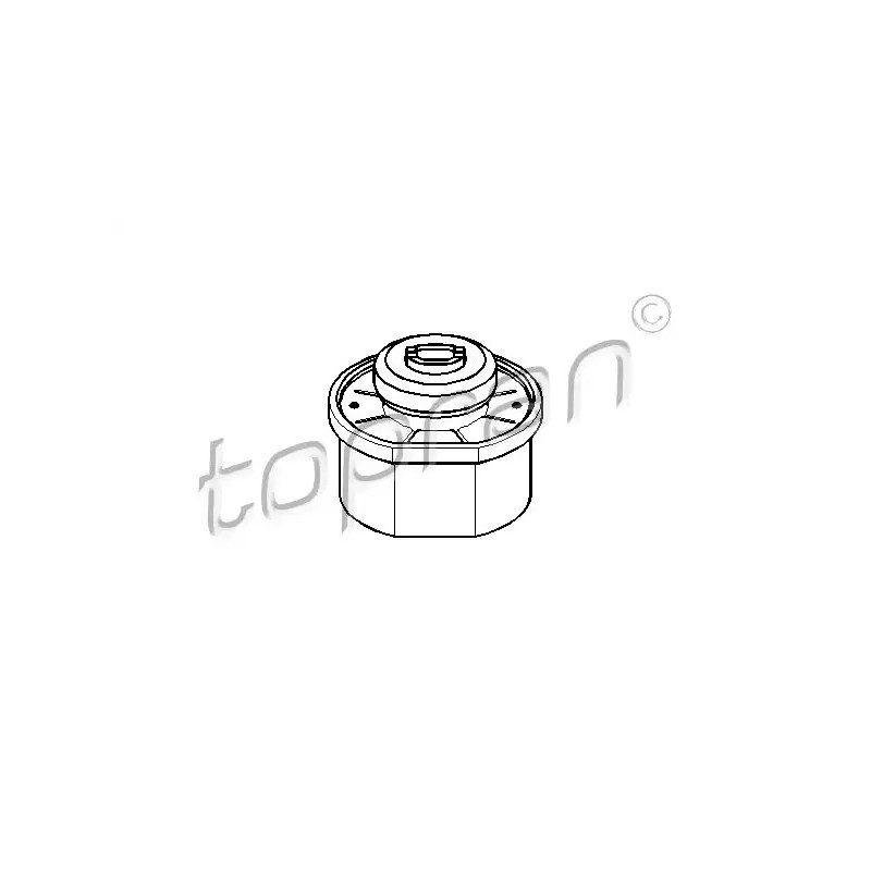 Variklio pagalvė  TOPRAN 104 050