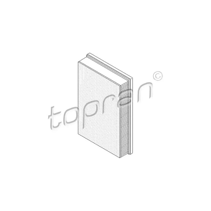 Oro filtras  TOPRAN 105 764