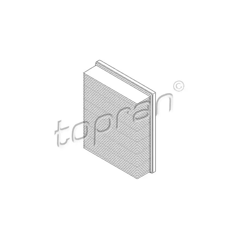 Oro filtras  TOPRAN 107 000