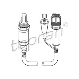Lambda jutiklis  TOPRAN 107 542