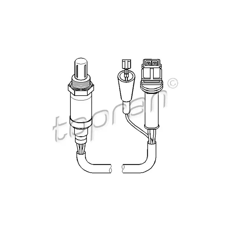 Lambda jutiklis  TOPRAN 107 542