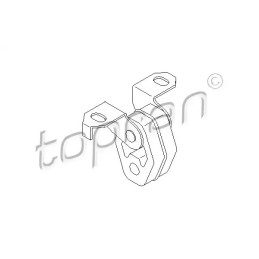 Duslintuvo laikantysis rėmas  TOPRAN 108 730