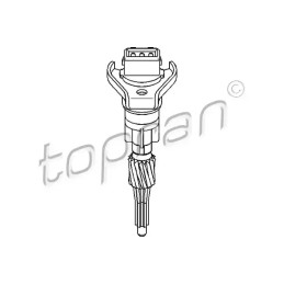 Greičio / aps./min. jutiklis  TOPRAN 108 728