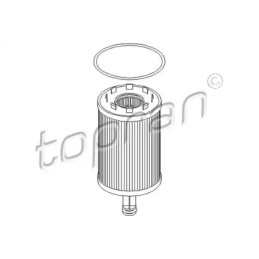 Alyvos filtras  TOPRAN 108 902