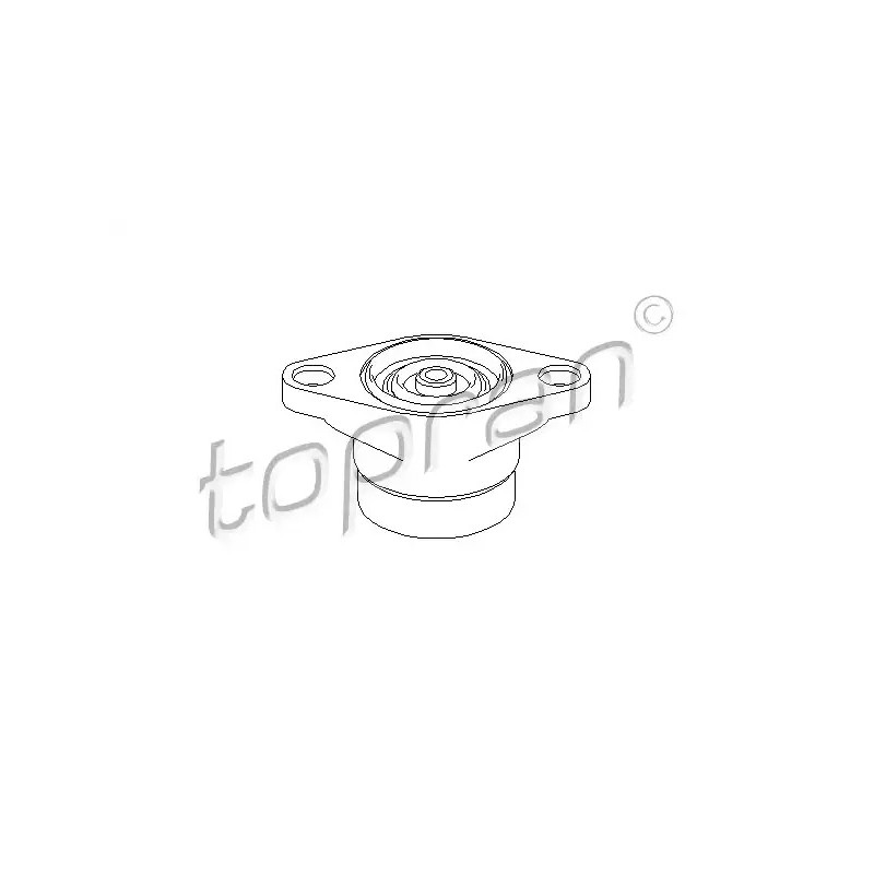 Atraminis guolis  TOPRAN 110 531