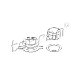 Pavarų svirties remonto komplektas  TOPRAN 111 344