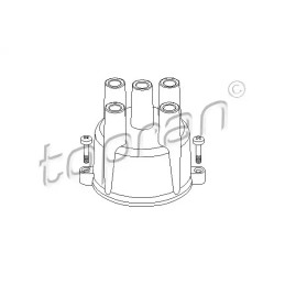 Skirstytuvo dangtelis  TOPRAN 202 006