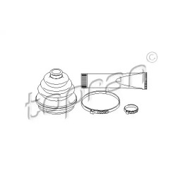 Granatos guma  TOPRAN 202 423