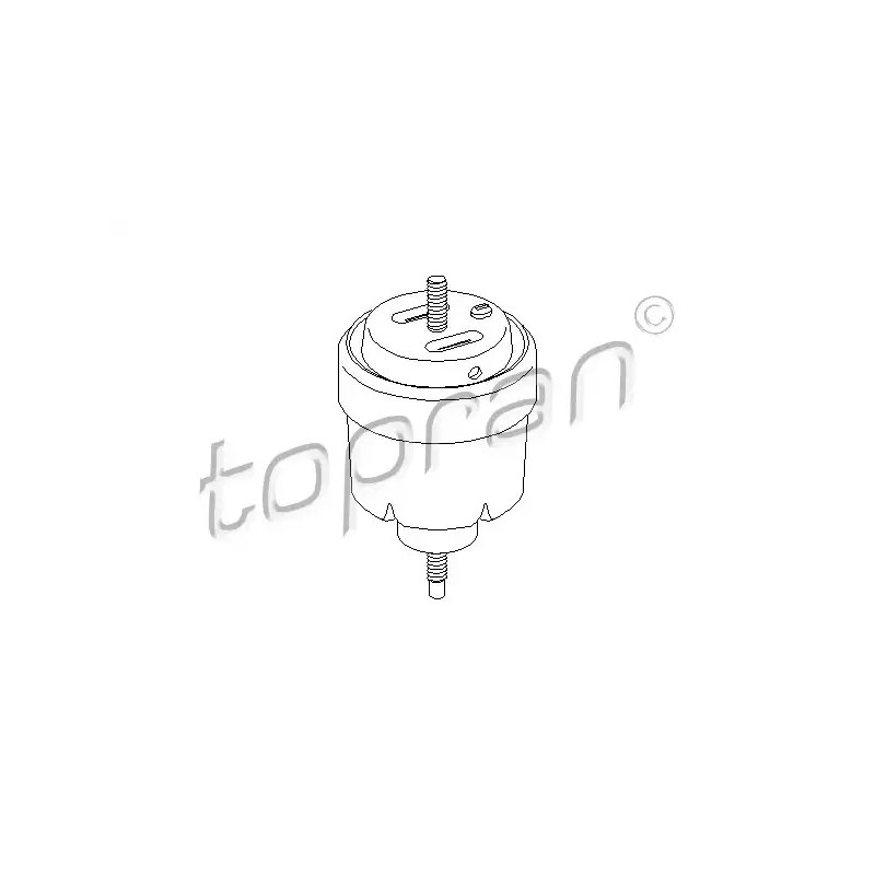 Variklio pagalvė  TOPRAN 205 164