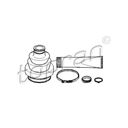 Granatos guma  TOPRAN 206 217