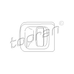 Durų rankenėlė  TOPRAN 207 355